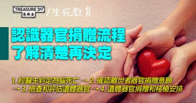 打算將來捐贈器官，但係心大心細... 認識 器官捐贈流程　了解清楚再決定