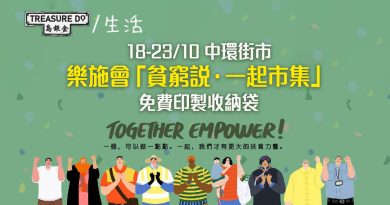 18-23/10中環街市　樂施會「貧窮說．一起市集」　免費印製收納袋+消費$200體驗Henna手繪藝術