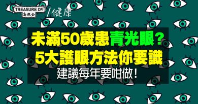 青光眼年輕化｜未滿50歲患者數字上升　熄燈玩手機險致盲　5大護眼方法你要識