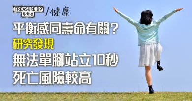 60歲後平衡感變差？研究發現無法單腳站立10秒，未來10年死亡風險較高