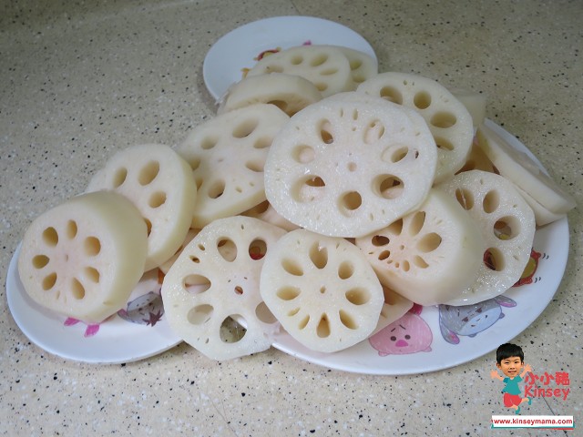 祛濕湯水-蓮藕栗子赤小豆扁豆豬骨湯1