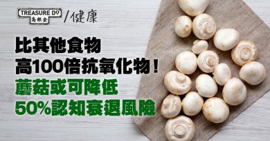 比其他食物高100倍抗氧化物！蘑菇或可降低50%認知衰退風險　6 種菇類都可以
