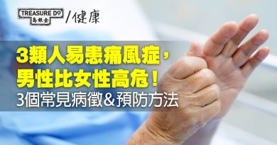 3類人易患痛風症，男性比女性高危！痛風症3個常見病徵　忽略控制可致關節變形