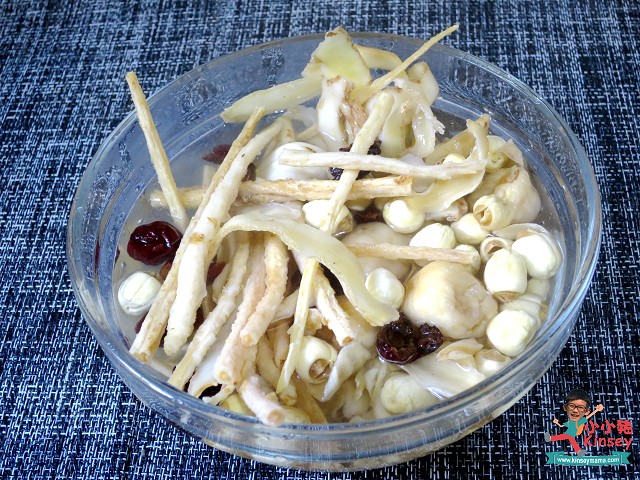 青木瓜百合蓮子雪耳瘦肉湯6