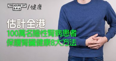 腎臟是沉默器官！估計全港100萬名隱性腎病患者　保護腎臟健康 8 大方法