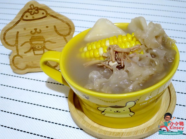 粟米雪耳淮山瑤柱湯1