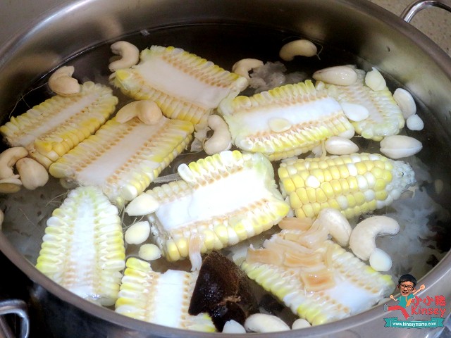 粟米雪耳淮山瑤柱湯10