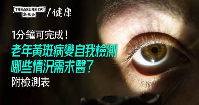 老年黃斑病變自我檢測——阿姆斯勒柵格檢查　1分鐘可完成！哪些情況需求醫？