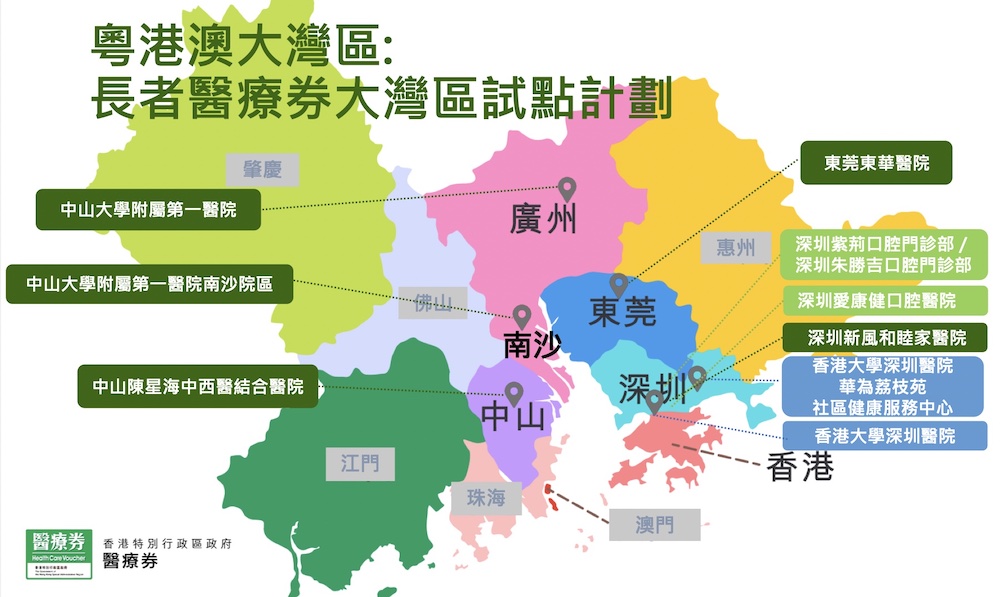 長者醫療券大灣區-地址