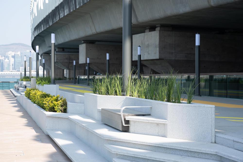 北角東岸板道-階梯式座位