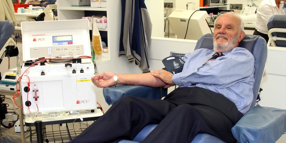 James Harrison-捐血