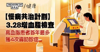 慢病共治｜3.28增血脂檢查　高血脂患者首年最多獲4次資助診症