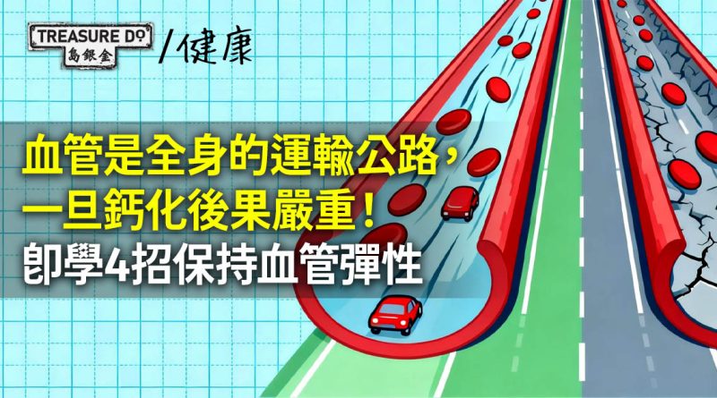 血管是全身的運輸公路，一旦血管鈣化後果嚴重！即學4招保持血管彈性