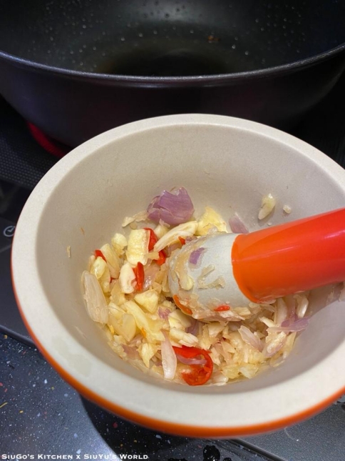 泰式肉碎煎蛋飯-材料