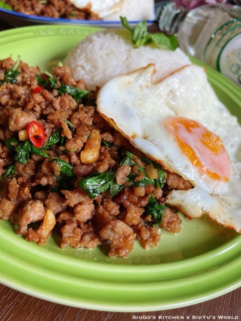 泰式肉碎煎蛋飯-食譜