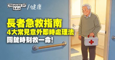 長者居家安全急救指南:4大常見意外即時處理法,關鍵時刻救一命!