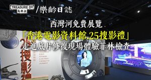 西灣河「香港電影資料館‧25搜影禮」展覽 走進底片修復現場